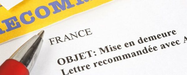 La lettre de mise en demeure